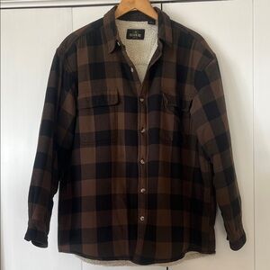 RedHead Btown and Black Sherpa Lined Jacket